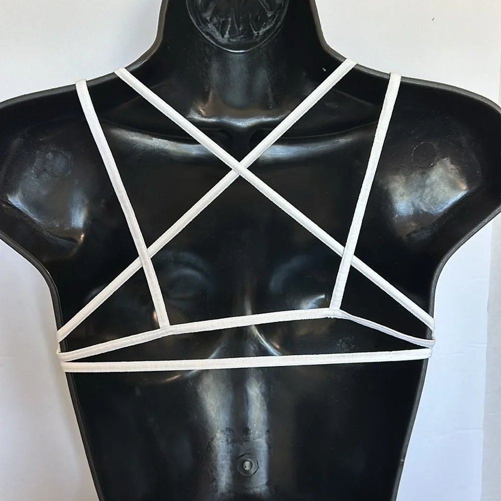 Free People Party in the Back bra m/l white